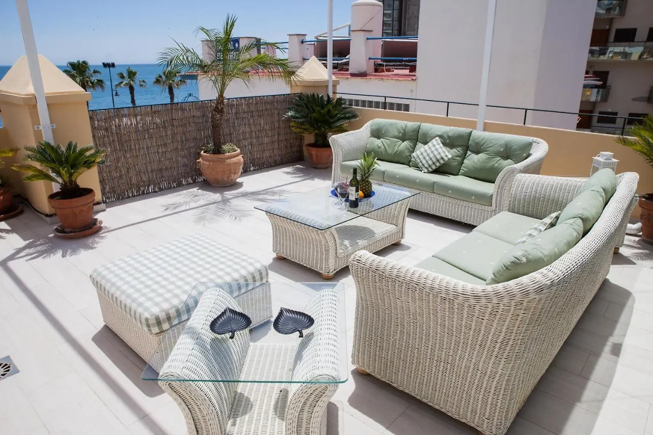 Spacious 200 Sq.M. Penthouse With Sea View Terraces Torremolinos