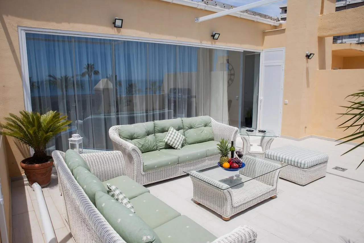 Spacious 200 Sq.M. Penthouse With Sea View Terraces Torremolinos Spain